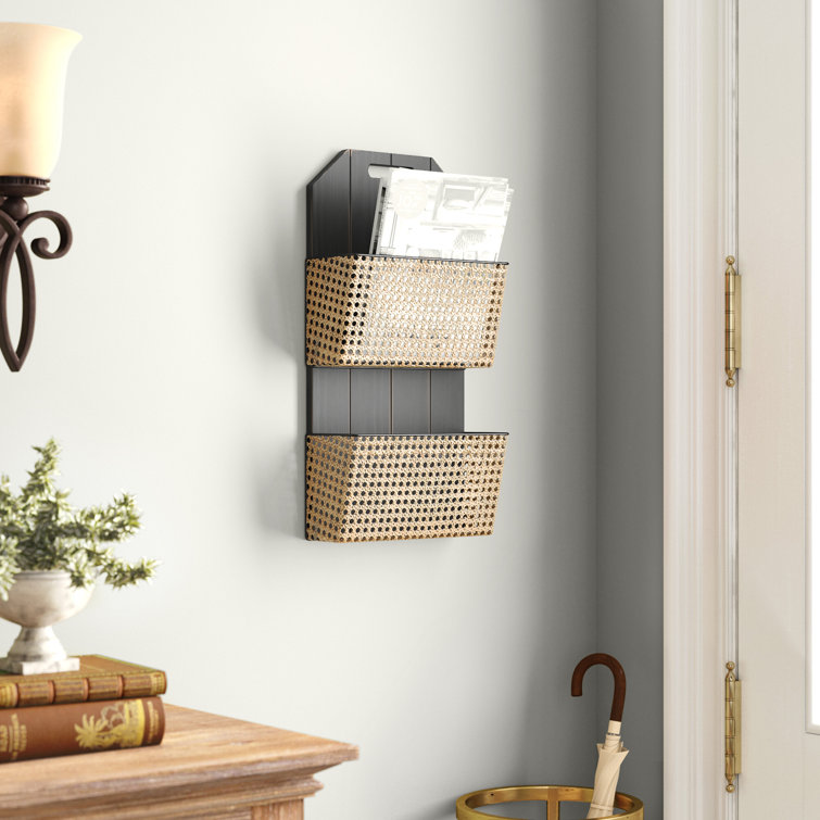 Lark Manor Wall Organizer with Wall Baskets Wayfair